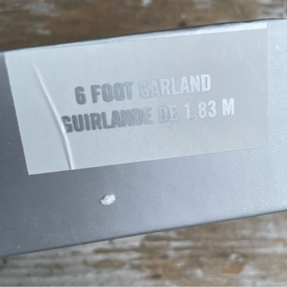 Martha Stewart silver Mercury glass ornaments garland set 10 Vintage Christmas - Picture 4 of 5